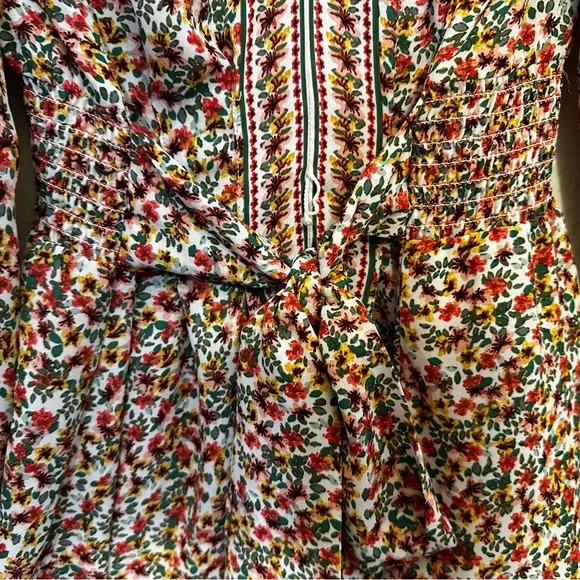 Max Studio |  Floral Blouse Size Large - Picture 4 of 12